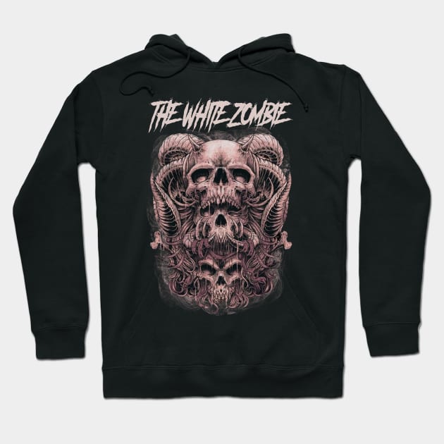 THE WHITE ZOMBIE BAND Hoodie by Pastel Dream Nostalgia